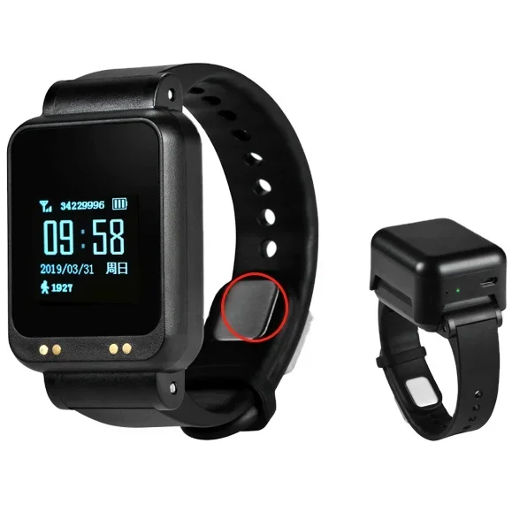 

Professional Prisoners Criminal GPS Tracker Smart Watch Bracelet For Home Quarantine Prisoner