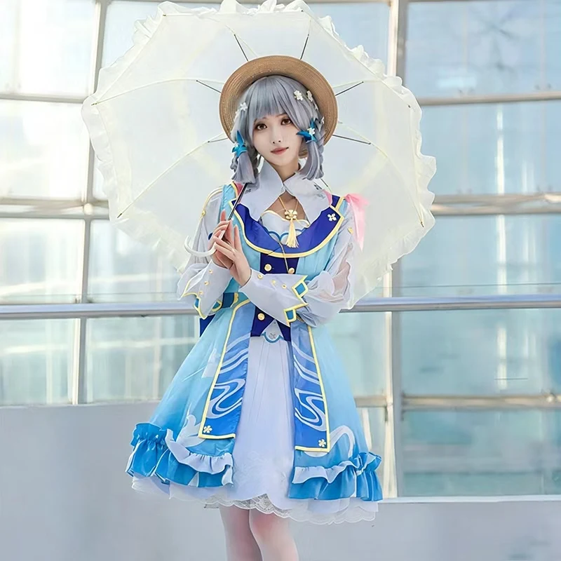 disfraz-de-cosplay-de-genshin-impact-kamisato-ayaka-springbloom-missive-traje-de-anime-sweet-lolita-con-sombrero-para-halloween-y-juegos-de-rol