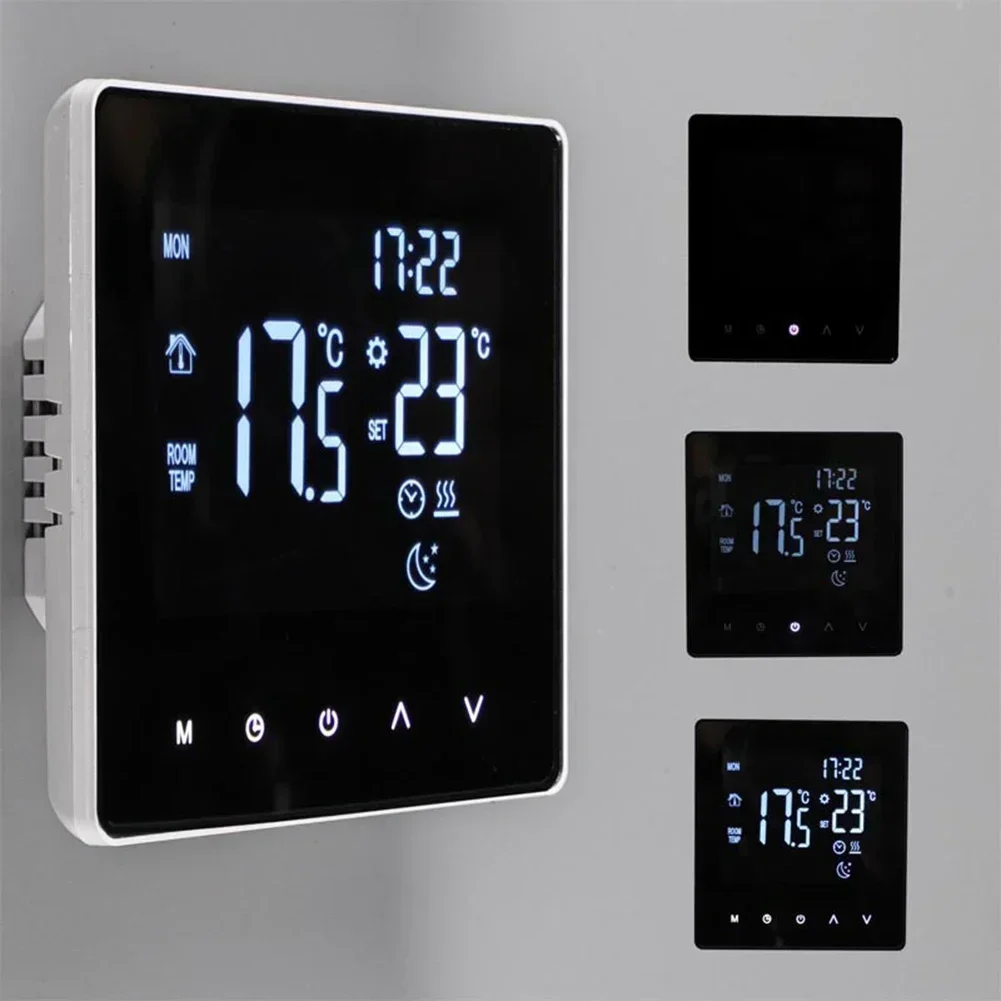 1pc Digital  Thermostat For Gas Boiler Heating Thermostat Programmable Wifi Wireless Home Room Sensor App Control