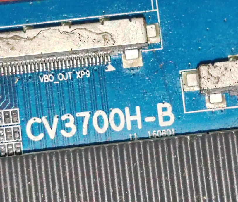 

CV3700H-B LED TV adapter board 4K 60Hz input 4K 120Hz output physical photo