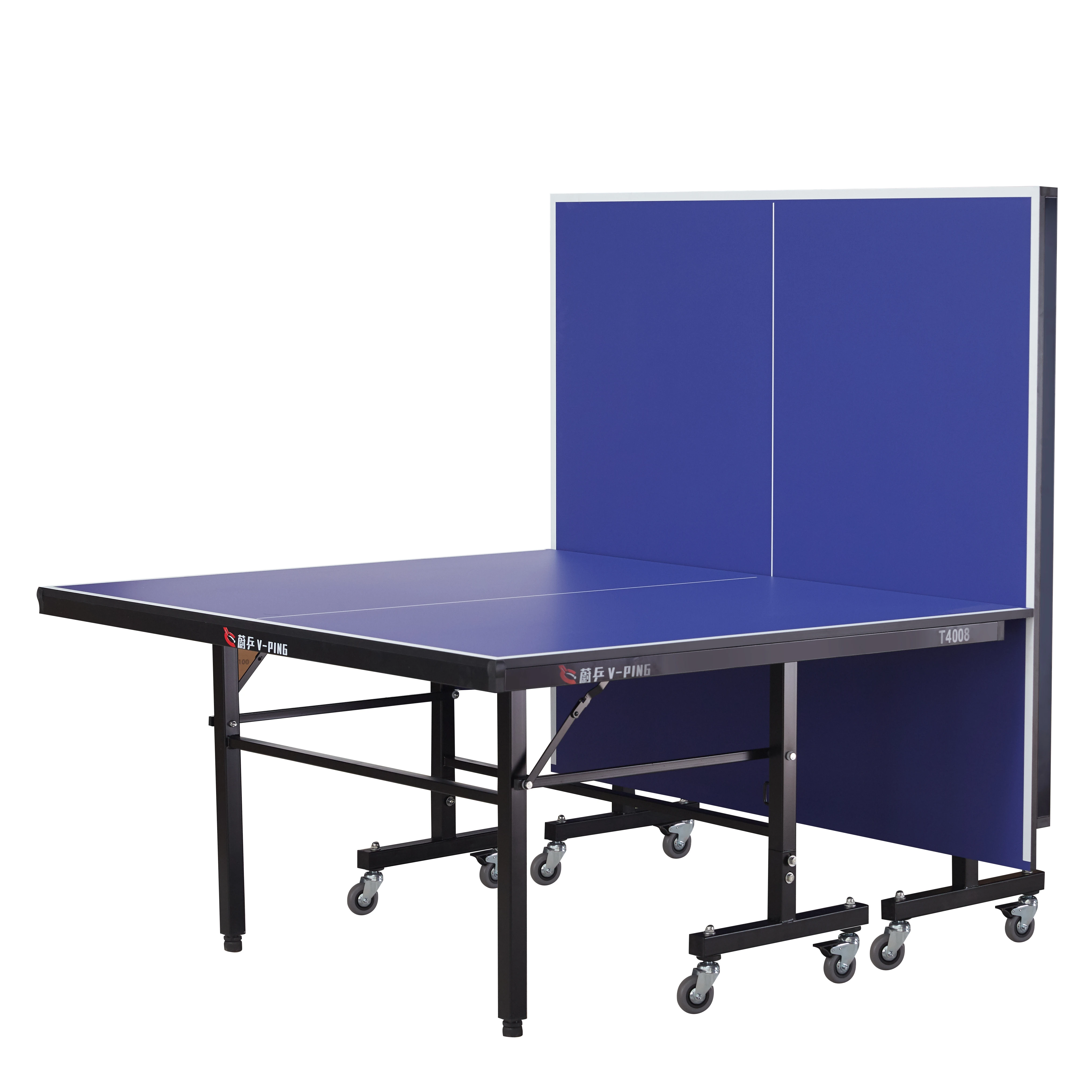 

2025 Upgraded Foldable Ping Pong Table Indoor Outdoor 18mm Top & Rolling Wheels