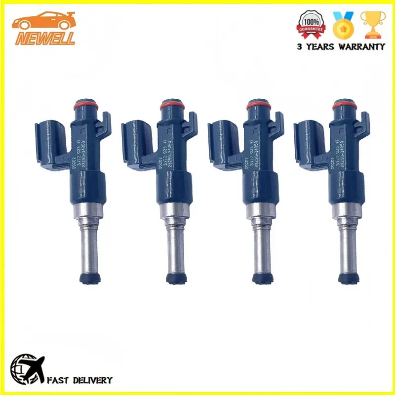 4pcs 23250-24050 23209-24050 Fuel Injector For Toyota Camry Corolla RAV4 2.0 2019-2022 2325024050 2320924050