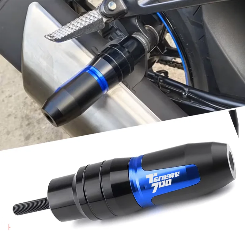 

For Yamaha Tenere 700 T7 XTZ700 2019-2025 Motorcycle Accessories Frame Exhaust Slider Crash Protector Pad Accessoires Protection