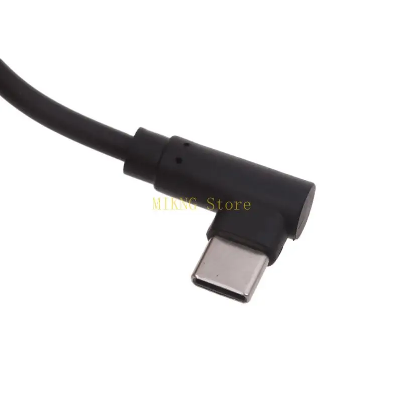 Tipi portatili C Cavo a spirale Corta ricarica estensibile 90 gradi Connettore angolo retto durevole Ottimo per vendita