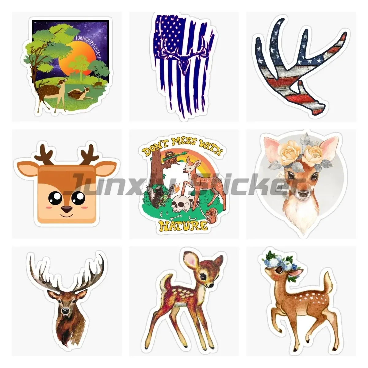 

Deer Car Stickers Are Suitable for Cars, Car Stickers for Decorating Cars, Rooms, Wardrobes, Desks, Computers, and Bicycles