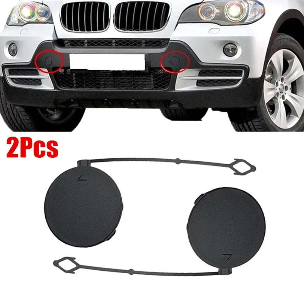 

51117159589 51117159590 Для BMW X5 E70 Бампер Буксировочный крюк Крышка Передняя левая правая сторона 2007-2011 Автомобильные аксессуары