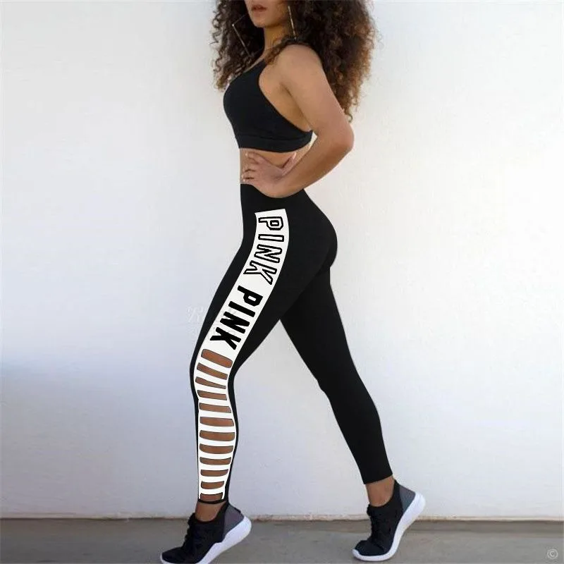 Outdoor Sexy Open Crotch Sex Yoga Leggings Women‘s Thin Stitching Hollow High Waist Trousers Lifting Scrunch Booty Pants Tights