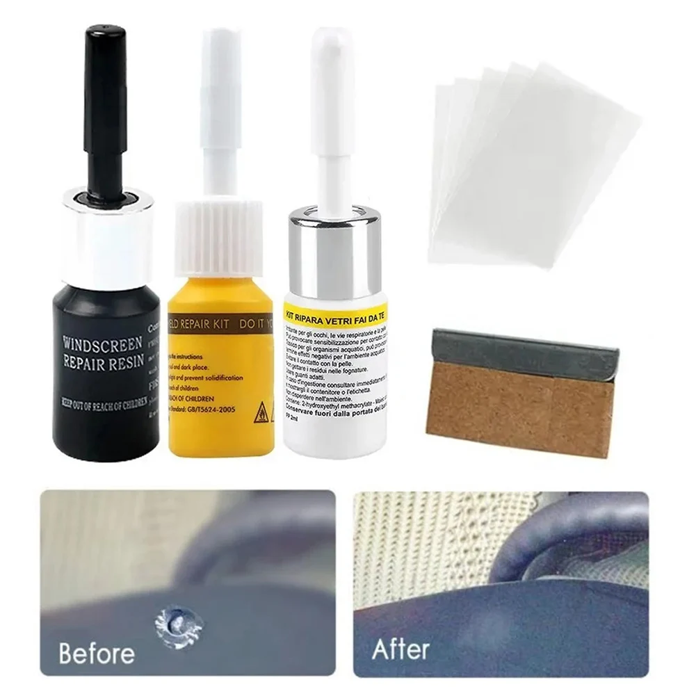 Automotive Glass Repair Auto Glass Repair Kit Automotive Repair Convenient And Easy Effective Repair High Universality Fitment