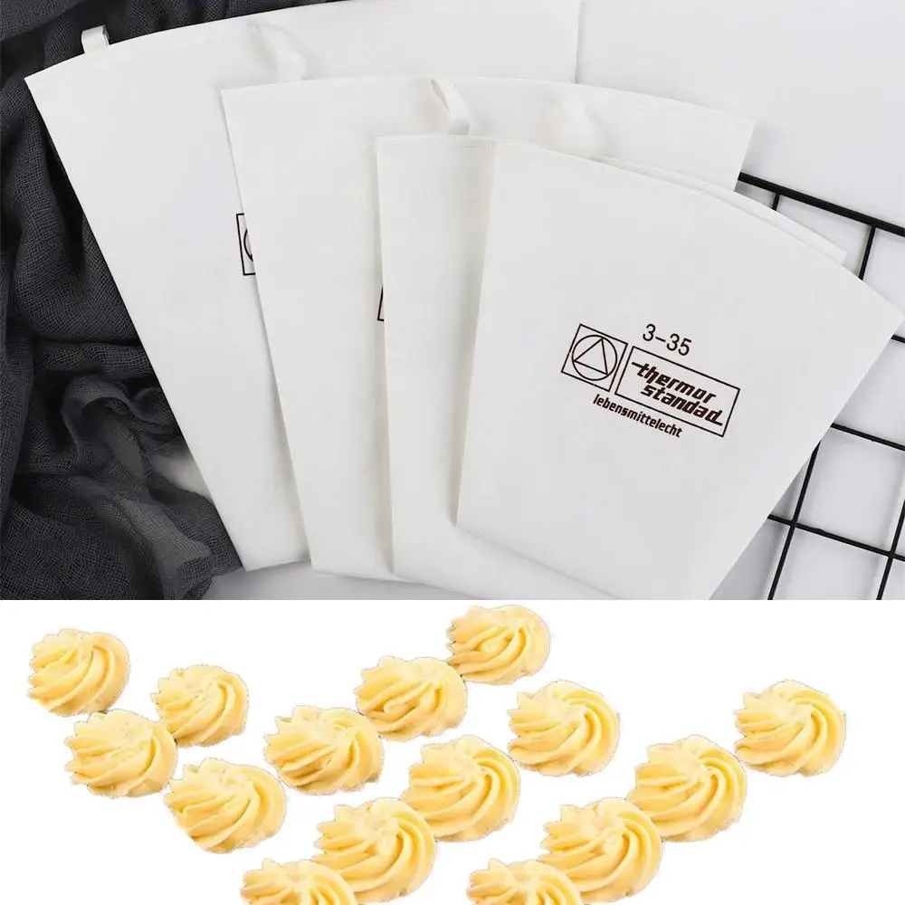 New 35/40/46/50cm Party Home Cotton Fabric Cookies Pastry Bag Piping Bag Cream Squeezing Bag Cake Tool