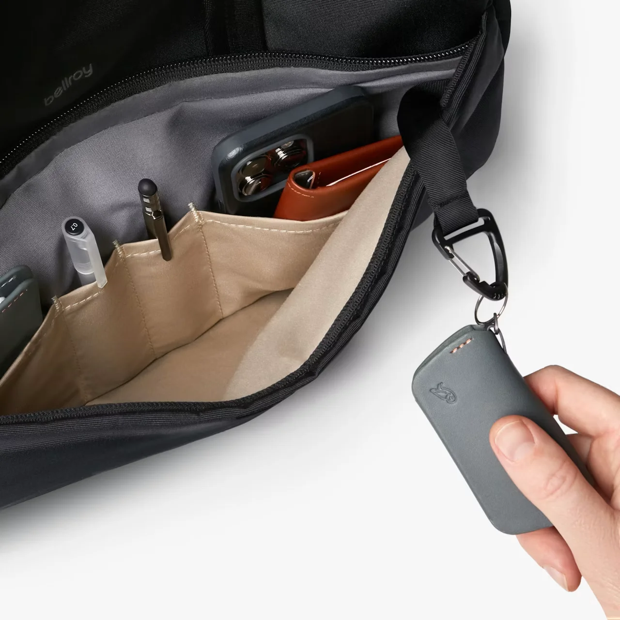 Bellroy Via Work Bag 14L Messenger Laptop Briefcase Portable Travel Crossbody Single Shoulder Handbag Commuter Work Sling Purse