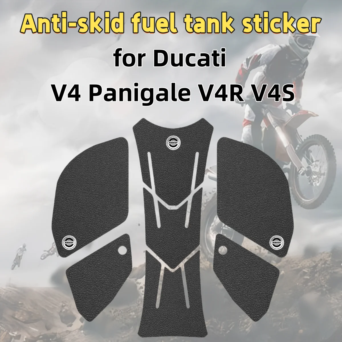 

for Ducati V4 Panigale V4R V4S motorcycle fuel tank sticker body fishbone sticker for Ducati V4 Panigale V4R V4S