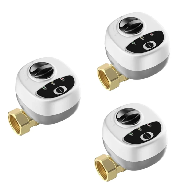 Smart Wifi Water Vavle Gas Shutoff per APP Wireless Control Timer Alarm Automation Linkage Valve Alexa Comparible
