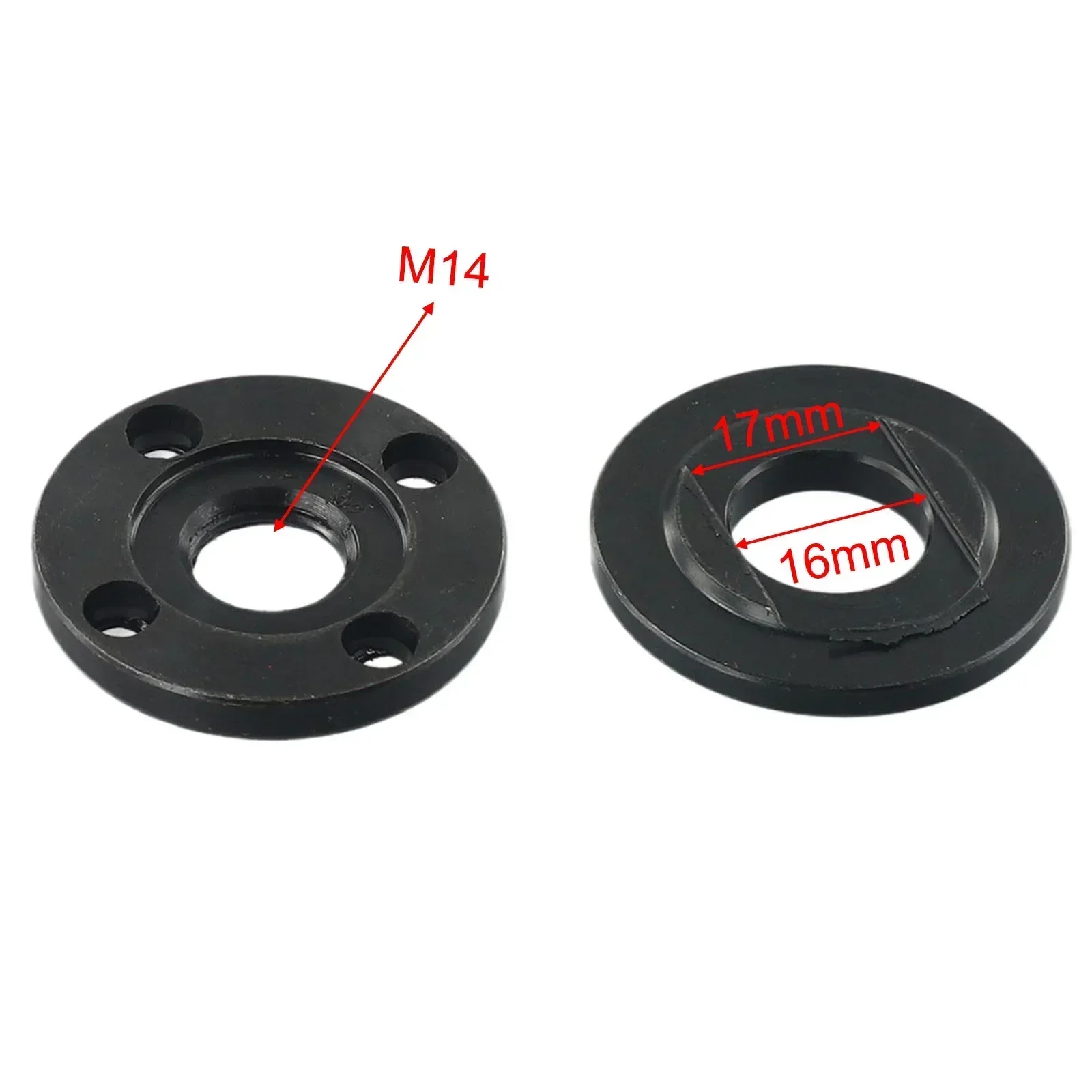 Flange Angle Grinder Inner Outer Flange Nut Replacing nut Angle Grinder Angle grinder part Inner Outer M14 With Wrench