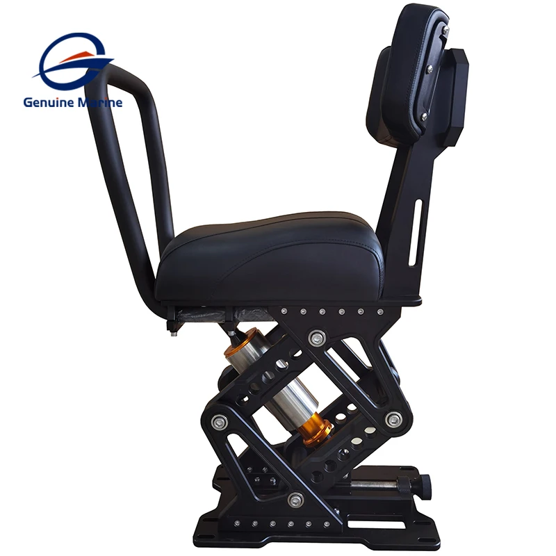

Genuine Marine 180 Pounds Damping Shock Absorber Pedesta Boat Suspension Seats for Speed Boat Yacht