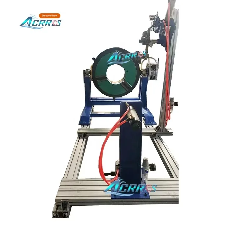Big Bore Welding Turntable Capacity 600kg 360mm Hole Welding Positioner For Sale