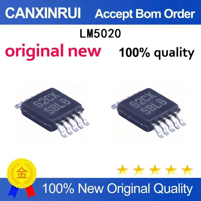 

(5-100 Pieces) LM5020MM-1 LM5020 silk screen SBLB MSOP-10 switch controller genuine brand new