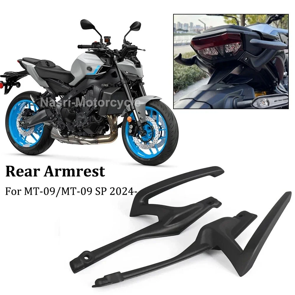 Per YAMAHA MT09 MT09 SP MT-09 2024 2025 2026 Accessori Moto Kit bracciolo posteriore in alluminio Passeggero Maniglia braccioli