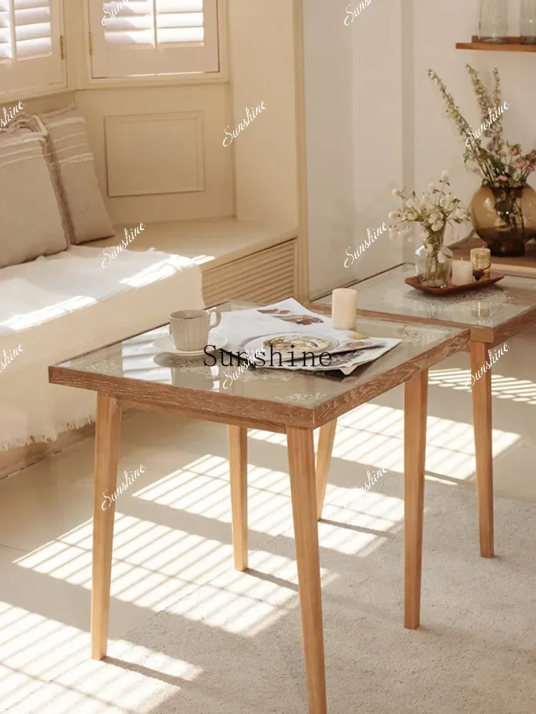 

Small sized dining table, Japanese style homestay, sunroom, negotiation tableE