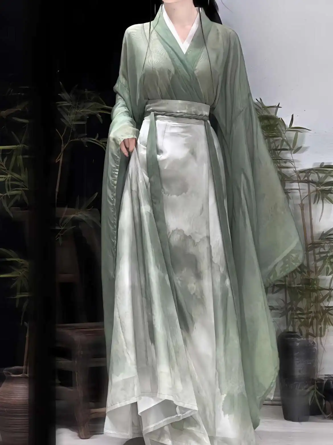 

Women In Hanfu[Spiritual Stream Butterfly]Wei And Jin Dynasty Southern And Northern Dynasties Costume Ancient Style Cool