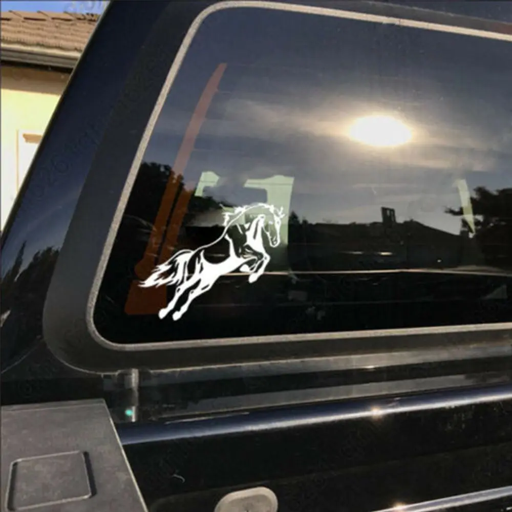 Universal Funny Horse Car Sticker Bump Vinyl Decal Window