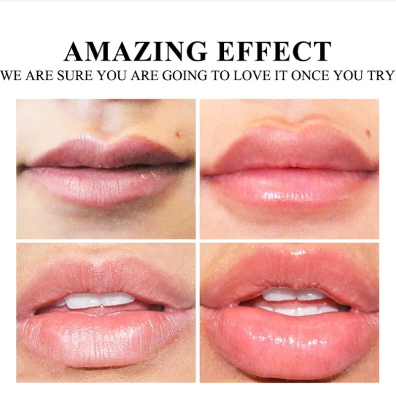 New Instant Lip Oil Plumper Volumising Moisturizing Lip Repairing Fade Lip Lines Brighten lip plumping gloss Oil Lips Care