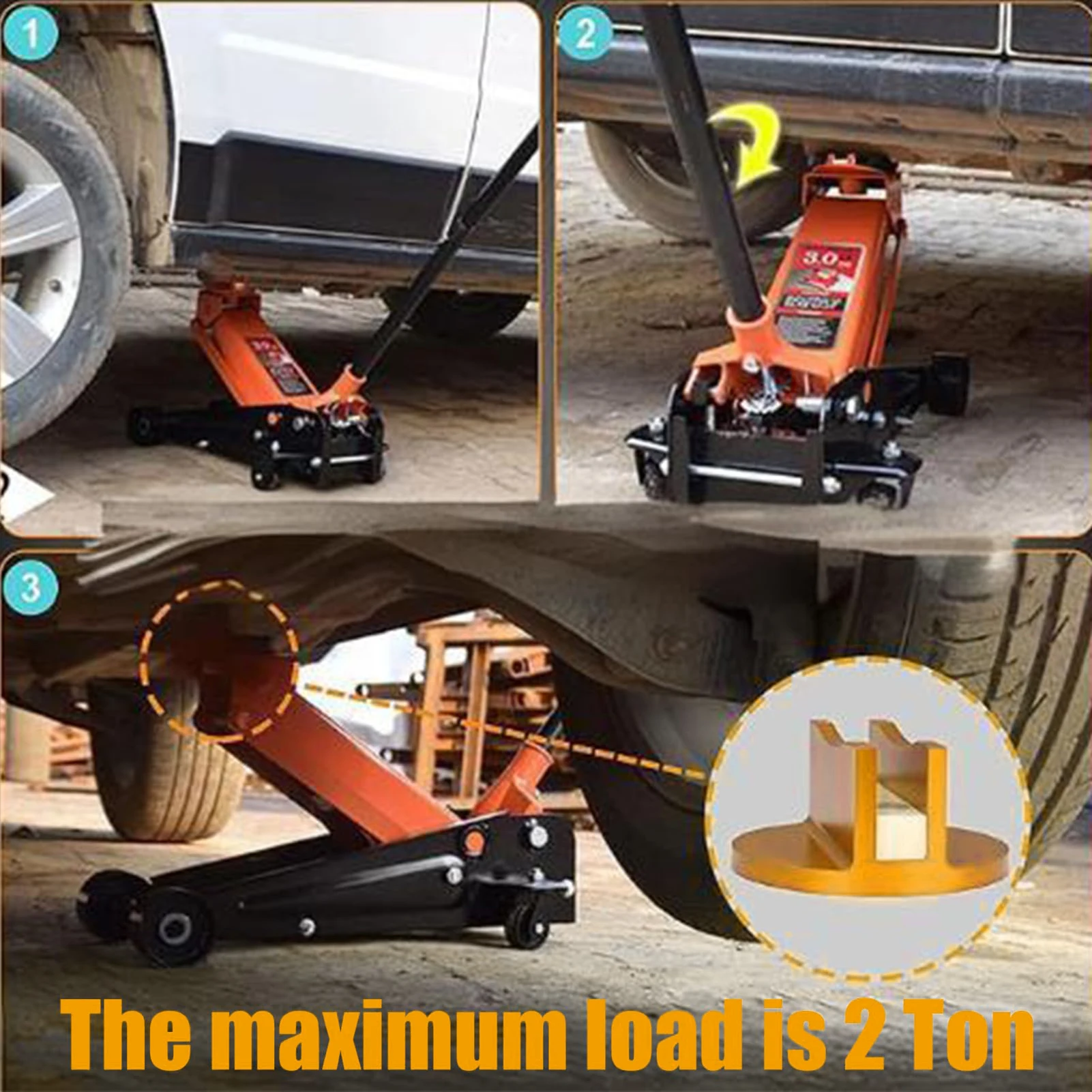 Jack Stand Pinch Weld Protector Equipped with Strong Magnet Long-Lasting Performance Suitable for Most Model Cars