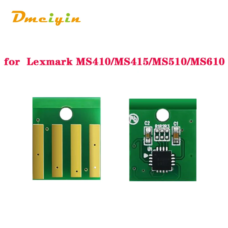 10k Pages 50F1X00/50F2X00/50F5X00/50F3X00/50F4X00 Toner Chip for Lexmark MS410/MS415/MS510/MS610