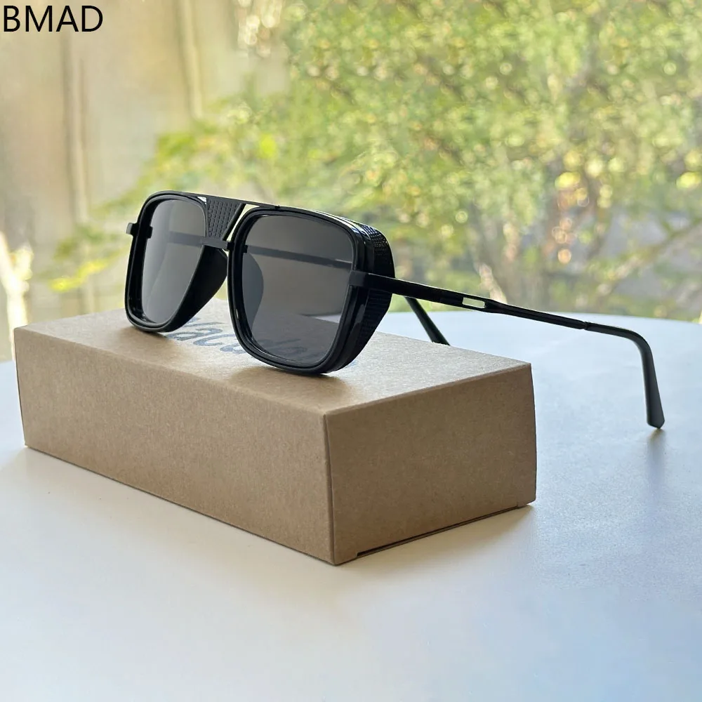 Sunglasses For Men Steampunk Outdoor Sunglasses Sunscreen Punk Glasses Designer Sunglass Gafas Vintage Oculos Lentes Lunette New