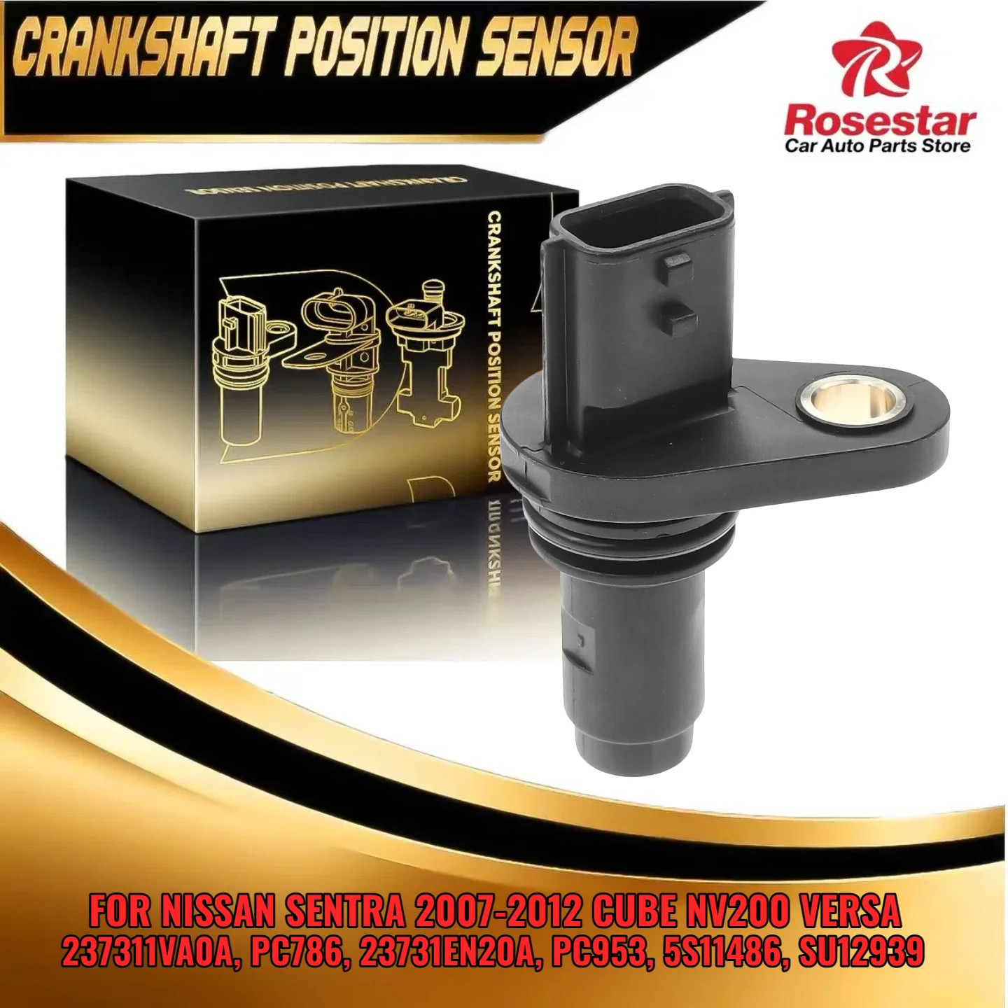 

23731EN20A Новый датчик положения коленчатого вала подходит для Nissan Sentra 2007-2012 Cube Versa Note PC953