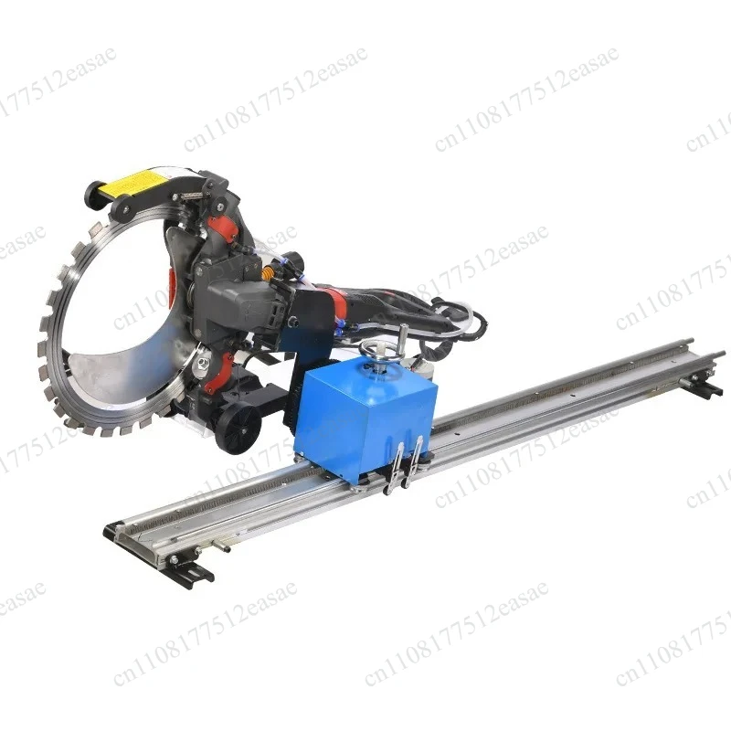 Remote Control Alloy Track Ring Saw Automatic Walking Lightweight Wall Cutting Machine Guide Rail