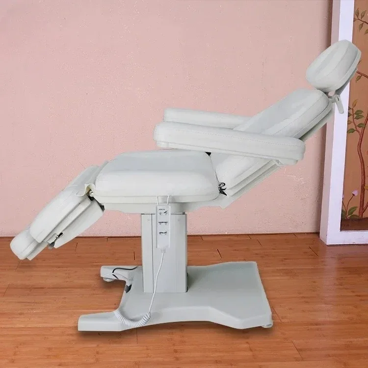 

A Electric beauty massage bed Automatic metal Lu column integral lifting bed