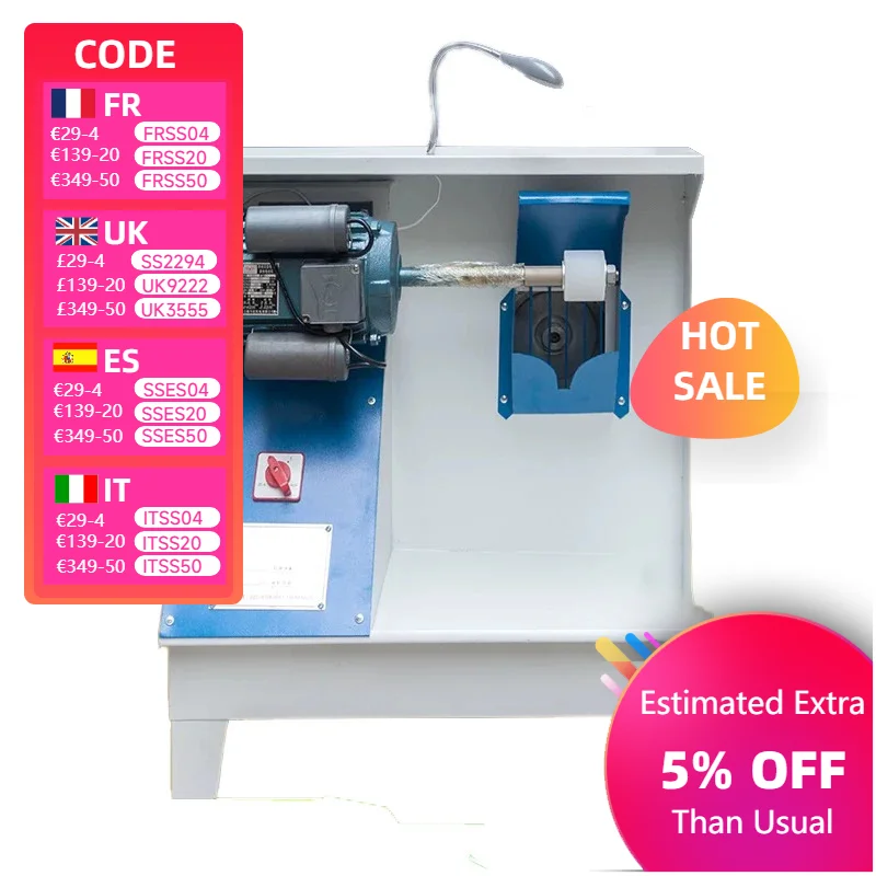 

800W Single Grinder Machine Artifact Table Grinder Motor Micro Coarse and Fine Polishing Electric Grinding Wheel Grindig Shoes