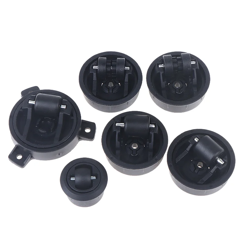 4pcs Invisible Universal Slotted Wheel 360 Degree Rotation Caster Smooth Quiet For Home&Office Furniture Bottom Push-pull Moving