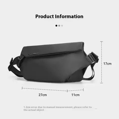 Mark Ryden Camera Crossbody Bag Waterproof Ipad Multifunctional Chest Bag Men's Personal Shoulder Bag Stand Messenger Bags