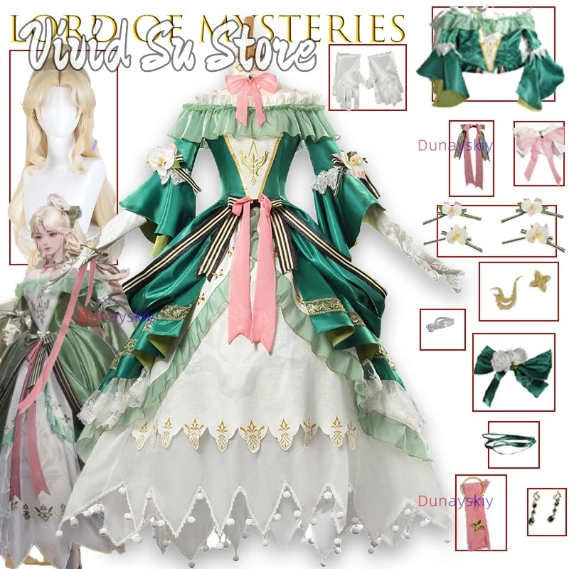 

BLord Of Mysteries Audrey Hall Косплейコス Viss드 Ши Аниме Игровой Персонаж Наряд Женский Комплект Белья Хэллоуин Каваи Игра Cos