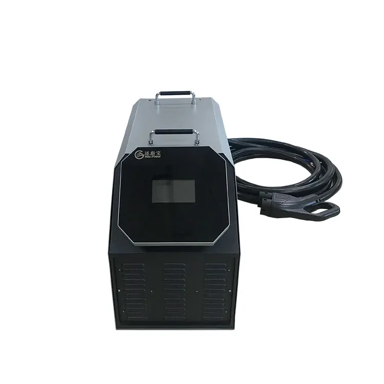 Different Standard 100A 30kw Ccs Chademo Gbt High Power Electrical Vehicle Ev Dc Movable Charging Pile Charger