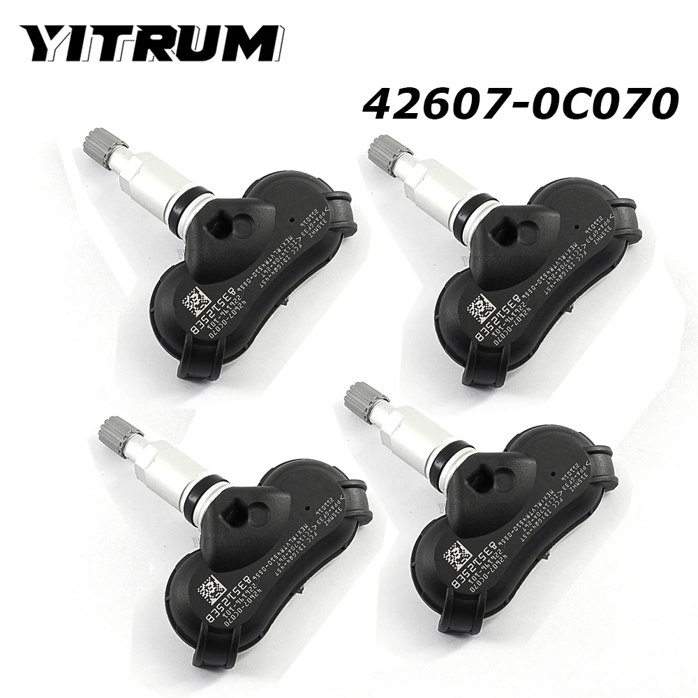 

Датчик давления в шинах YITRUM TPMS для Toyota Sequoia Sienna, Tundra 2007-2018 42607-0C070 42607-0C030 42607-0C050, 315 МГц