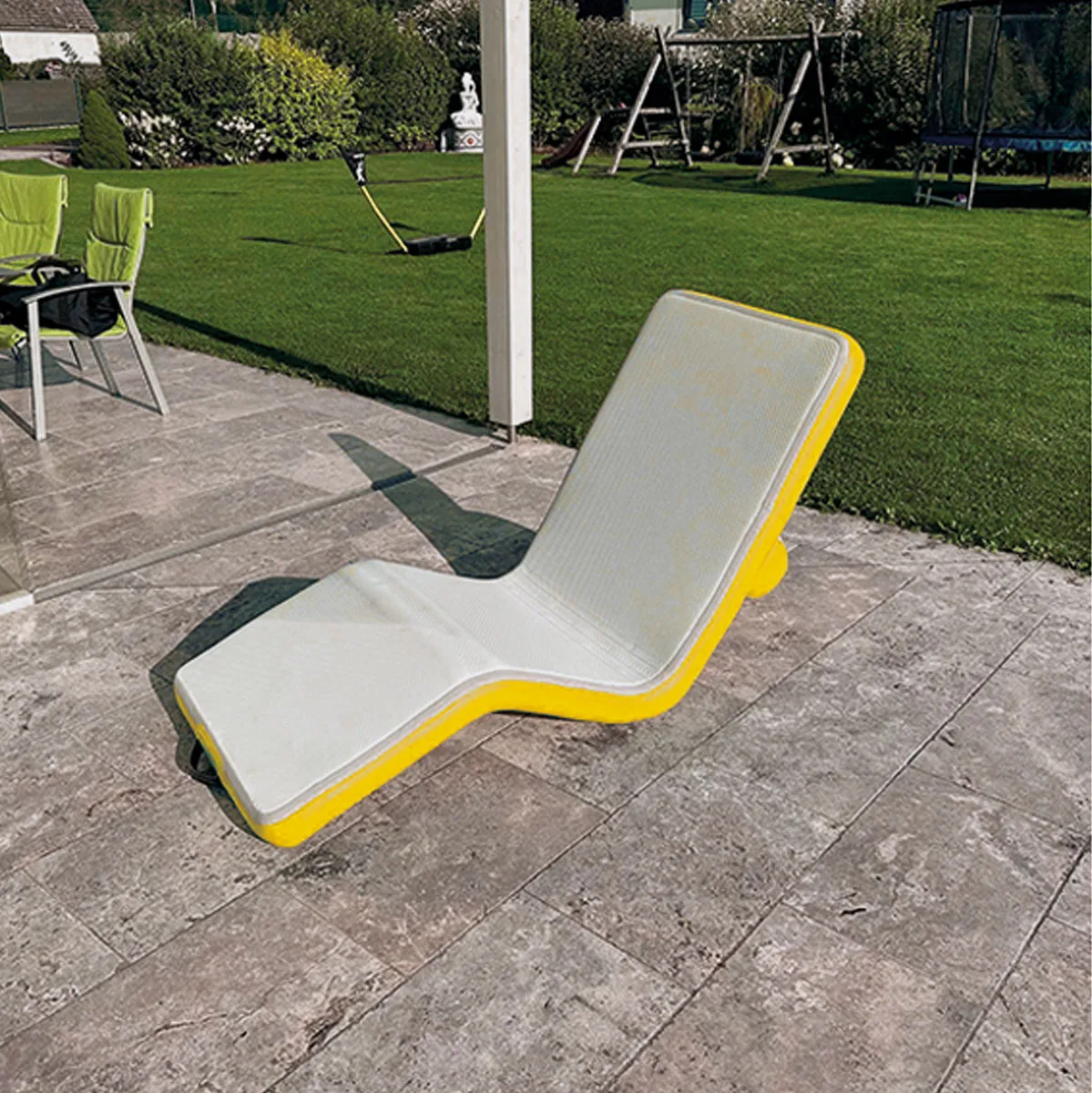 تصميم جديد لتأجير حفلات المياه منصة عائمة قابلة للنفخ لجزيرة الترفيه لقضاء عطلة الصيف #2