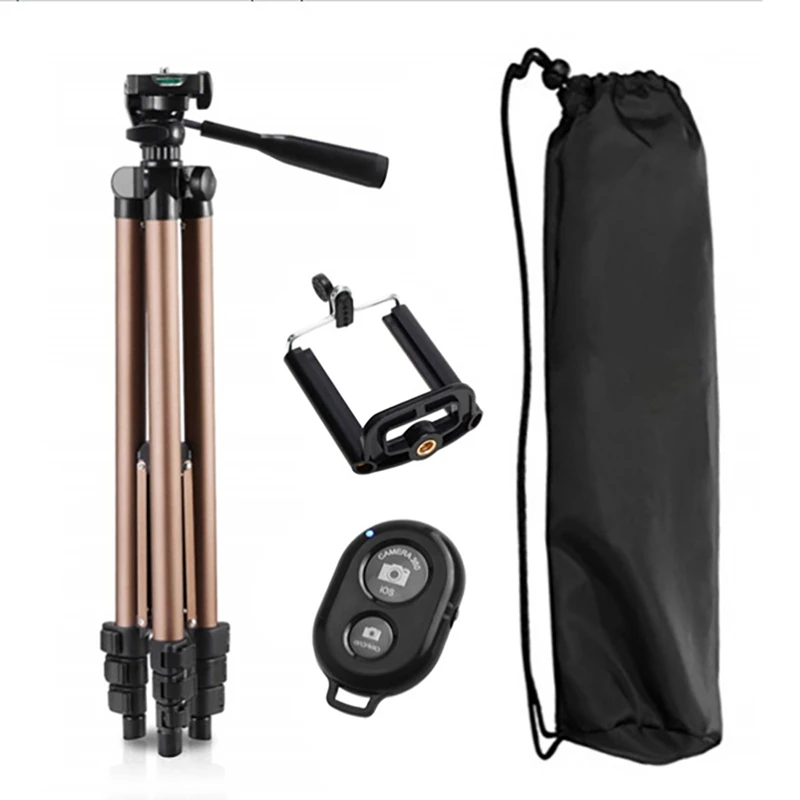 For Mobile Phone DSLR Sports Camera Live Bracket 360°Rotating Retractable And Heightening 1. Portable Tripod