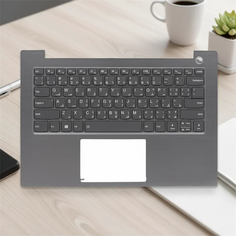 

ARA Arabic Mineral Gray Keyboard Upper Case Palmrest Shell Cover For Lenovo ThinkBook 14 14IML 14IIL 5CB0W44342