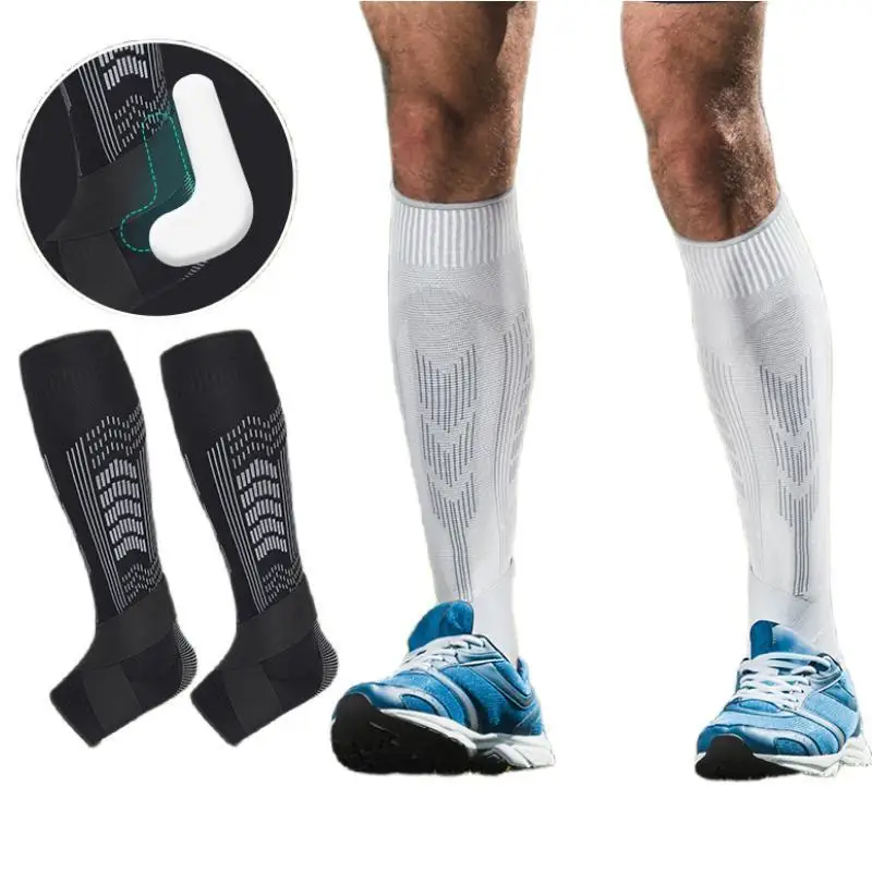 1Pair Calf Compression Sleeve Men & Women -20-30mmHg Shin Splint Compression Sleeve Recover Varicose Veins,Torn Calf,Pain Relief