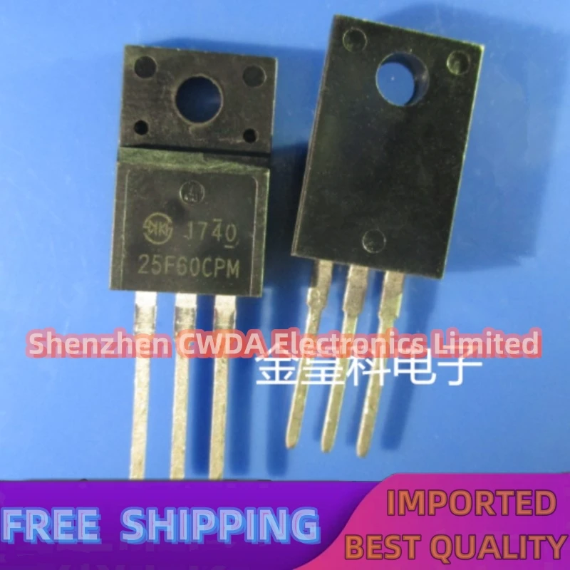 

10PCS-20PCS F25F60CPM 25F60CPM TO-220F 600V 25A In Stock Quick Delivery