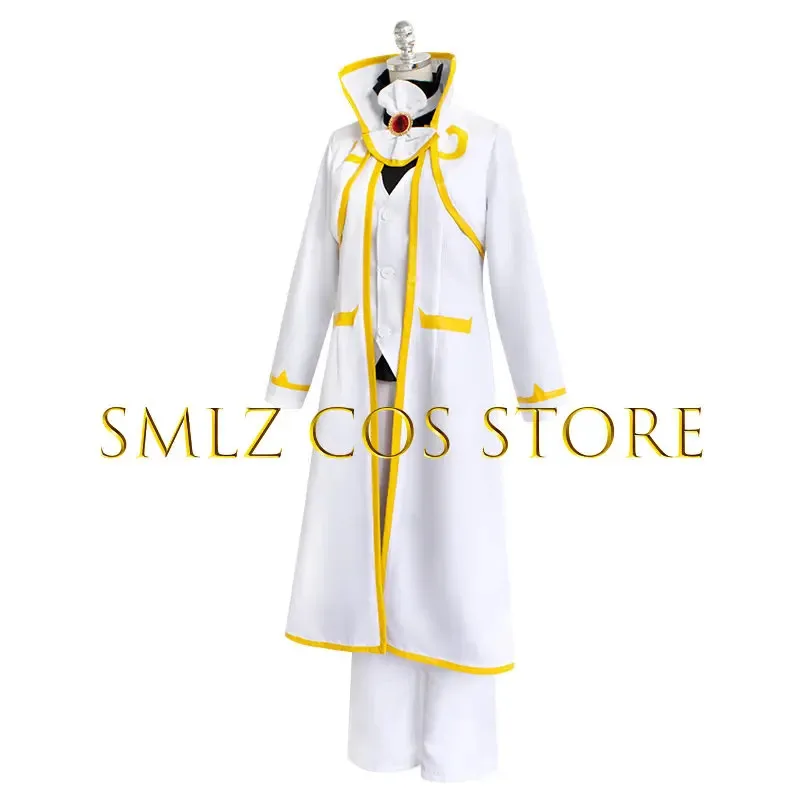 2025 11 Asmodeus Cosplay Anime ¡Bienvenido a la escuela de demonios! Disfraz de Iruma-kun para hombre, uniforme de Alicia, traje Formal, peluca, disfraz de Halloween