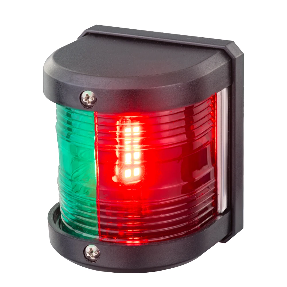 Boat Navigation Bow Light 12V LED Red and Green Marine Bicolor Lamp 2 Nautical Miles