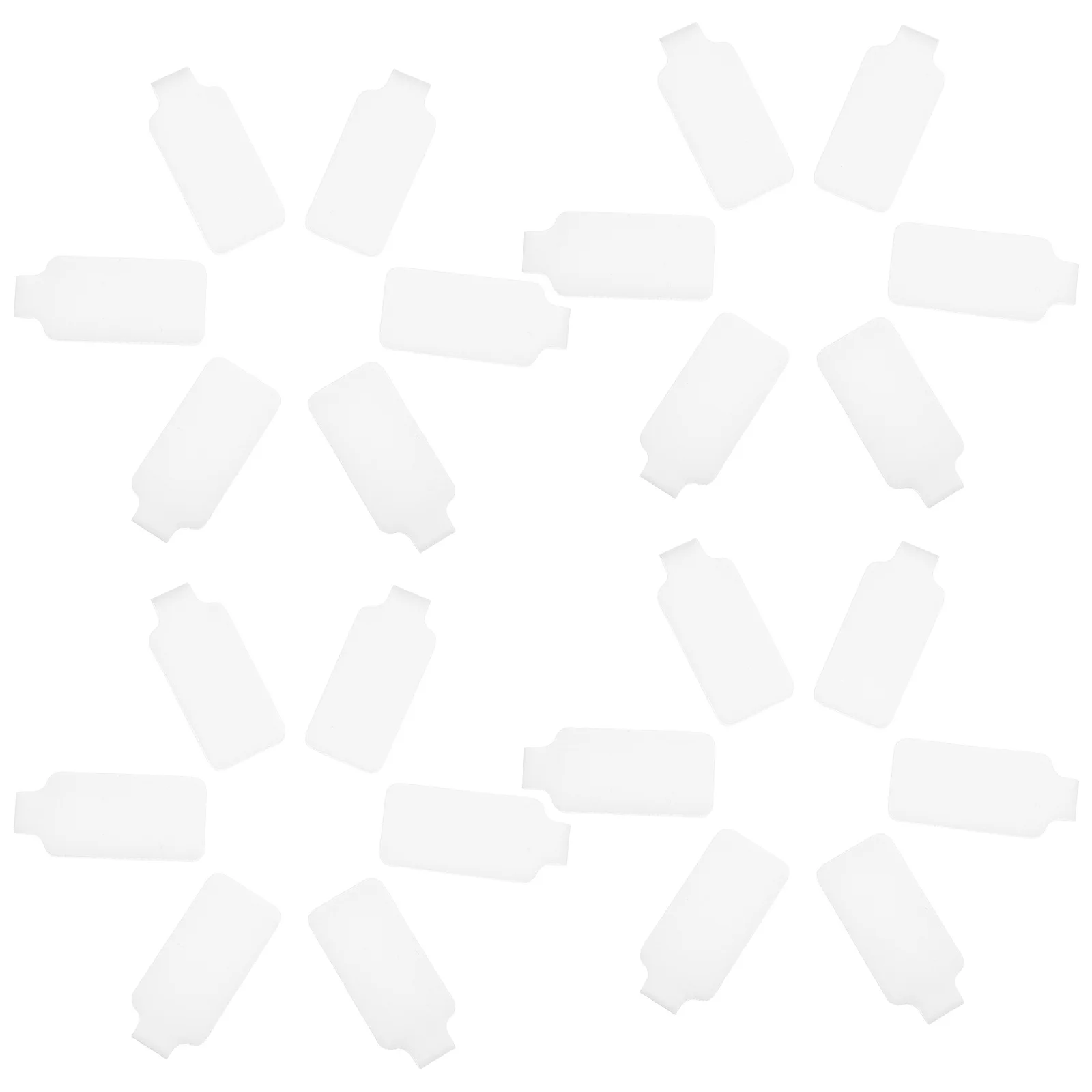 Etichette per cavi scrivibili da 50 pezzi Etichette per cavi in nylon per la gestione dei cavi dell'auto dell'home office Identificazione riutilizzabile