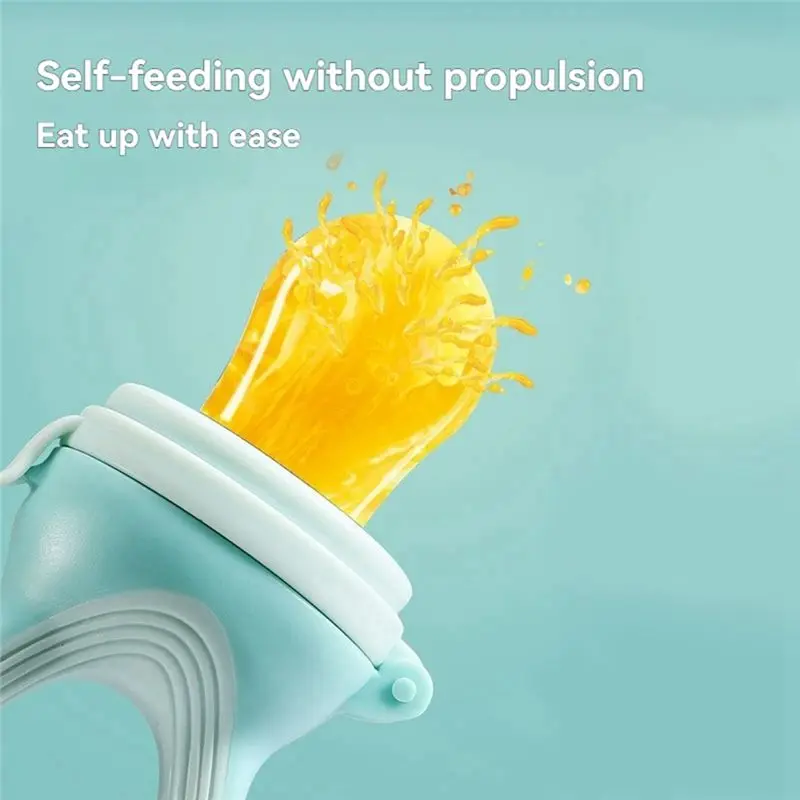 WOWFU-Silicone Baby Feeder وجهاز التسنين - حلمة الفاكهة الطازجة، التسنين للأطفال والأطفال الصغار.
