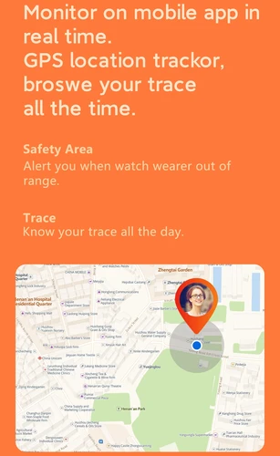 Imagen 2 del producto Reloj inteligente para personas mayores, niños, detección de caídas, reloj SOS, posicionamiento GPS, tarjeta SIM 4G, seguimiento de huellas, S10, frecuencia cardíaca, oxígeno en sangre, temperatura corporal, resistente