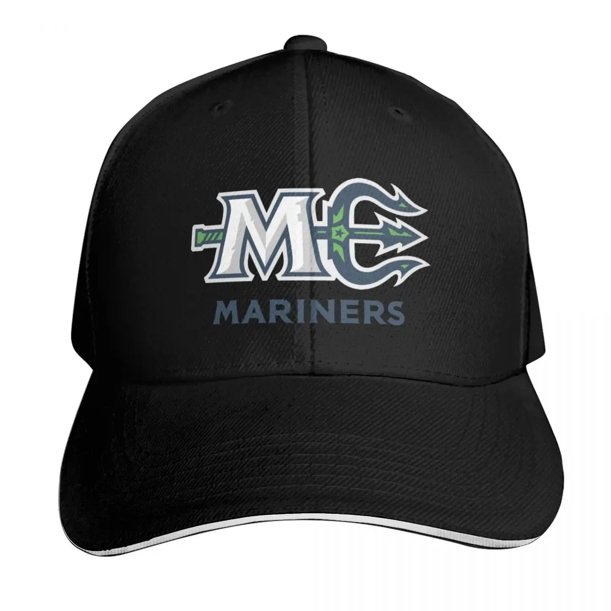 the Maine Mariners Baseball Cap Low Profile Unstructured Unisex for Men Women Outdoor Golf Running Hiking