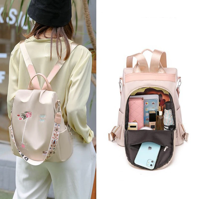 New Arrival Shoulder Waterproof Oxford Fashion Anti-theft Women Backpacks Print School Bag High Quality Large Capacity Backpack