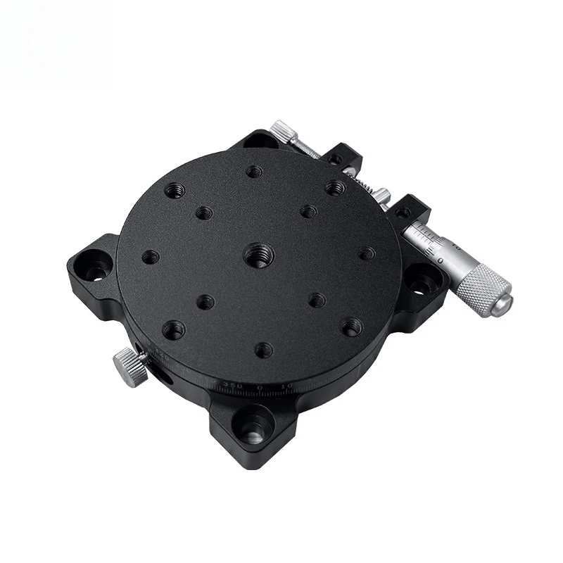 Manual Rotary Table R-Axis Fine Adjustment Angle Adjustable Indexing High Load Precision Rotation Stage